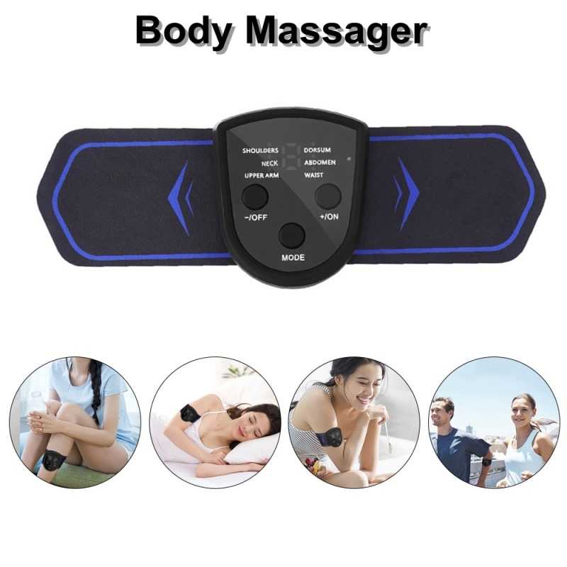 EMS Massager Electric Fitness Body Foot Neck Back Massager Weight Loss limming Massage Dropshipping Muscle Stimulator