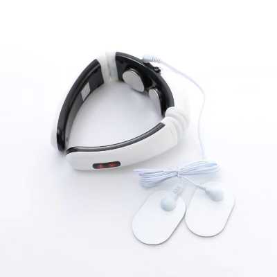 Electric Pulse Back and Neck Massager Far Infrared Heating Pain Relief Tool Health Care Relaxation Multifunctional Physiotherap