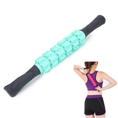 Body Muscle Massage Sticke roller Leg Back Relax Fitness 3D Gear Muscle Massager roller