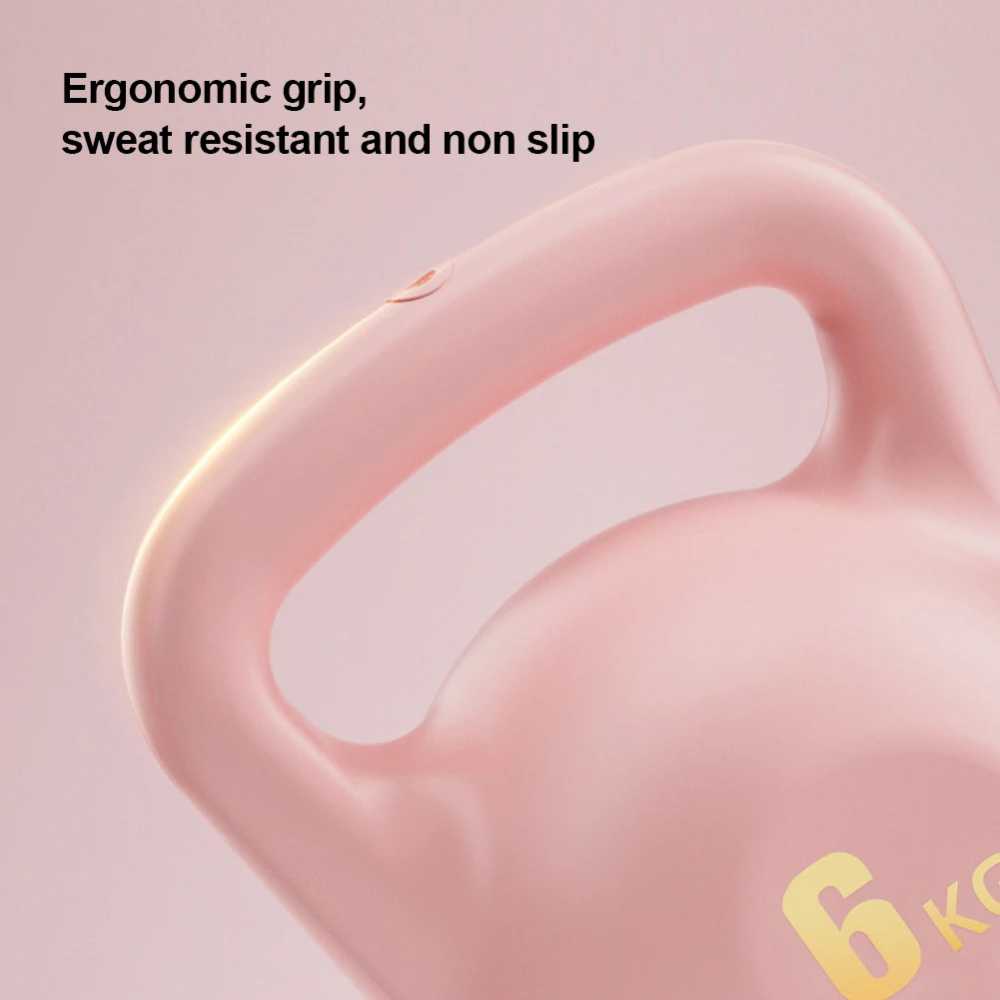 4kg 6kg Water Injection Kettlebell Yoga Fitness Exercise Soft Kettlebell Men Women Hip Deep Squat Muscle Training Kettlebell
